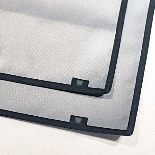 VISEKA Feuerstellenmatten Unter Grillmatten für Außengrill, Rechtwinklig Ölbeständig Feuerfeste Matte Schutz für Deck, Gras und Rasen (Size : 24 * 41.3inch)