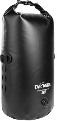 Tatonka WP Stuffbag Valve 48L - Leichter, wasserdichter Packsack mit Rollverschluss und Ventil zur Volumenkomprimierung sowie 48 Liter Volumen
