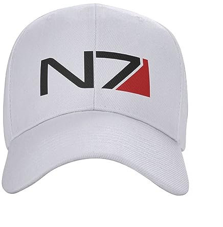 Baseballkappe Hip Hop Sonnenhut Mode Mass Effect N7 Baseballkappe Damen Herren Verstellbare Trucker Mütze Sport Snapback