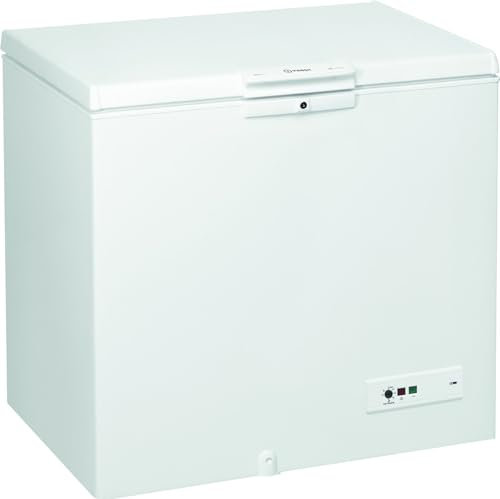 Indesit OS 1A 251 H 2- Congelatore orizzontale, 255 litri, Congelamento 11,5 kg/24h, Classe energetica E