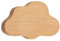 Möbelknöpfe Holz Herz 6 Stück,Schrankknöpfe,Holzknöpfe für Kommoden,schrankknöpfe holz für kinderzimmer,schubladenknöpfe,knauf für schrank für Haus Küche Schlafzimmer Kleiderschrank (Wolken)