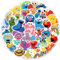 Sesame Street Stickers, 50 Stück Animations für Kinder Aufkleber, Vinyl wasserdicht süße Graffiti Aufkleber für Auto Laptop Skateboard Gitarre, Kinder Teenager