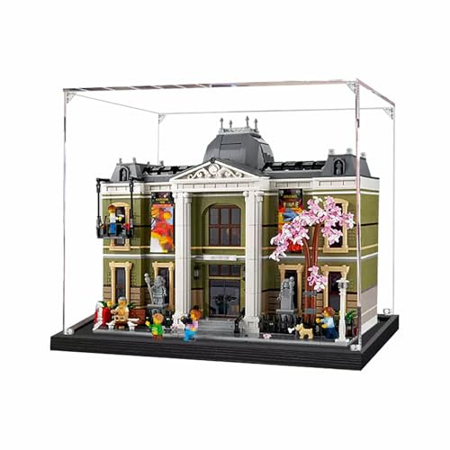 Figures Display Box für LEGO 10326 Naturral Histtory Museum, Acryl, staubdicht, transparent, Vitrine (kein Modell) (3 mm)