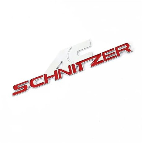 YSRWTBBA EKHNMTCM 3D-Autoaufkleber, Emblem, Autoabzeichen, Metallaufkleber, kompatibel mit AC Schnitzer M 3 5 E46 E39 E36 E60 E90 E39 X1 X3 X5 X6 Performance Styling, einfach abziehen u