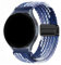 18 mm 20 mm 22 mm gewebtes Nylonarmband for Huawei GT4-Uhrenarmband GT3 watch4 Pro Schnalle sportliches atmungsaktives Schlaufenband(Blueberry,For watch4 pro 22MM)