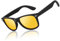 LINVO Sonnenbrille Herren Damen Polarisiert Retro Stil Rechteckig Vintage Klassisch Unisex UV400