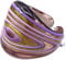 Bague en verre de MURANO ANTICA MURRINA VENTIANA taille 17 VR800D