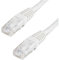 StarTech.com Cat6 Ethernet Cable - 6 ft - White - Patch Cable - Molded Cat6 Cable - Short Network Cable - Ethernet Cord - Cat 6 Cable - 6ft (C6PATCH6WH)