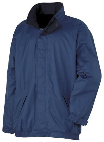 Regatta Homme Blouson Aviateur Homme Imperméable Doublé Polaire avec Capuche Dissimulée Dover Jackets Waterproof Insulated, Navy, XXL EU