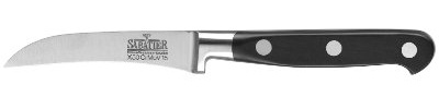Richardson Sheffield V Sabatier Vegetable Knife – Chrome Molybdenum Vanadium Stainless Steel Blade – Full Tang Riveted Handle – 55 HRC – Dishwasher Safe