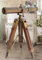 Nautisches Messing-Teleskop mit Holzständer, Heimdekoration, Geschenk