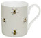 Sophie Allport - Bees Mug, Fine Bone China, Pale Green with Bee Design, Gift Box, Dishwasher Safe (Standard Size, 275ml)
