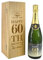 60th Birthday Gift For Him or Her Personalised 75cl Bottle of Champagne Presented in an engraved Wooden Box [CHAM005]