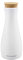 Cole & Mason H211946 Ceramic Oil & Vinegar Pourer | Oil Dispenser/Vinegar Dispenser | White Glazed Porcelain/Cork | 250ml | Single | Includes 1 x Oil Bottle/Vinegar Bottle | 2 Year Guarantee