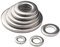 KINDOYO Arandelas Planas Acero Inoxidable - Redonda Metal M1.6/M2/M2.5/M3/M3.5/M4/M5 Arandela Abrochador, Plateado, M3.5 * 8 * 0.5(100 Piezas)