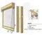 Zanzariera In Kit Avvolgibile Con Catenella Bianco 120x250 Medal