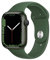 Apple Watch Series 7 (GPS, 45 mm) - Cassa in alluminio verde con cinturino Clover Sport (Ricondizionato)