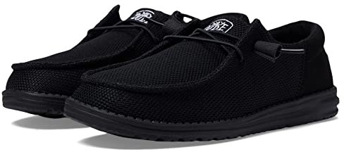 HEYDUDE Wendy Funk Mono Damen - Slip on Flache Schuhe - Mokassin Stil, Black, 40