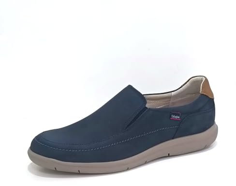 Callaghan - Zapato Casual de Piel, sin Cordones, Suela de Goma, para: Hombre Color: Marino Talla:40