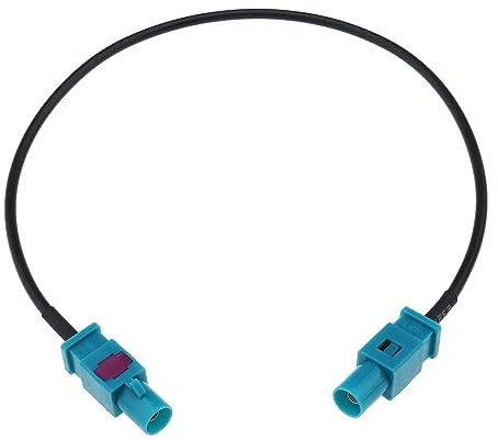 EMSea Fakra Z Male to Male Vehicle Antenna Adapter Cable RG174 Coaxial Cable 30cm for DAB GPS FM Antenna Radio Scanner Amateur Radio Transceiver Portable CB Radio