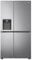 LG GSLV71PZRC | Klasse C | 635 L, Side-by-Side Kühlschrank mit Eis-, Crushed Ice und Wasserspender | interner Wassertank | Total No Frost | LINEARCooling | DoorCooling+ | Platinum Silver
