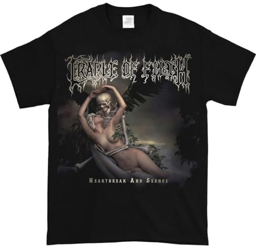 Evident Cradle of Filth Heartbreak and Seance Black T-Shirt Cradle of Filth Heartbreak and Seance Black T-Shirt Black XXL