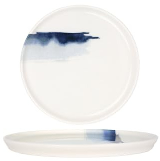 Bonna Dessertteller - Blue Wave - Porzellan - 22 cm - 6er Set