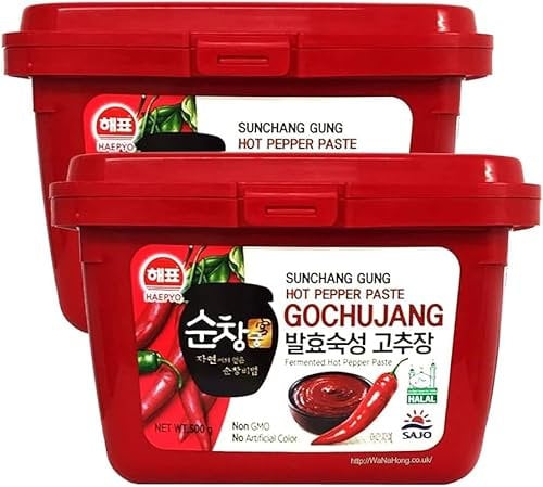 SAJO HAEPYO Korean Hot Pepper Chilli Paste HALAL Gochujang 500g (2)