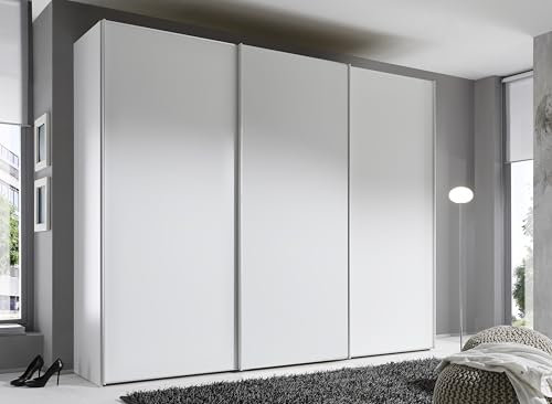 Staud Schwebetürenschrank 3-türig Sinfonie Plus Weiß 240cm / 280cm / 68 cm (H/B/T)
