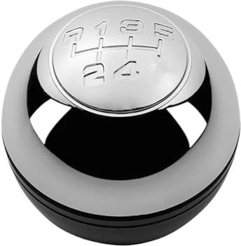 Schaltknauf griff 5/6 Gang Schaltknauf Handball Hebel Shifter Kappe Abdeckung Für Alfa Romeo Giulietta 2010 2011 2012 2013 2014 2015 2016 2017 2018(Glossy,5 Speed)