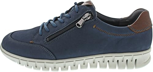 Waldläufer H-Baldo Schnürer Blau