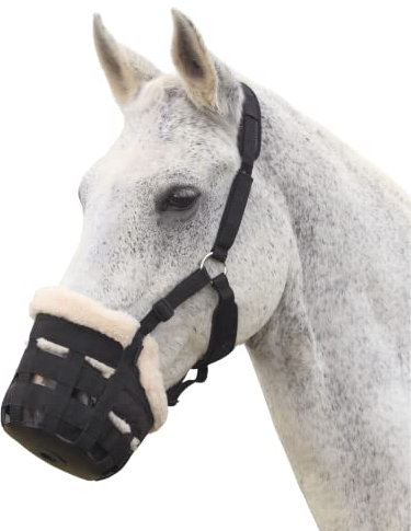 Shires Deluxe Comfort Grazing Muzzle Full