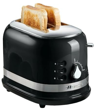 Ariete Moderna 2-slice - Tostadora, color negro