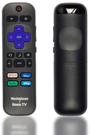Ceybo 3226000887 Original Remote Control Compatible with All Westinghouse Roku Smart TV Includes Netflix Disney+ Hulu and Sling Shortcuts