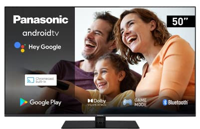 Panasonic 50 inch LX650 Android TV with Dolby Vision, Dolby Atmos and Voice Control, Compatible with Ok Google and Alexa