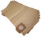 vhbw 5x Sacs compatible avec Bosch PAS 1000, GAS 1000 RF, GAS 12-30 F, PAS 11-25, PAS 1000F aspirateur - 50cm x 30cm marron