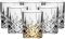 binsakao Whiskey Glasses Set of 6 - Old Fashioned Cocktail Glasses - 11.6 oz Whisky Glasses - 325ml Rocks Barware for Scotch, Bourbon, Liquor, Drinks