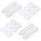 Lahviuu Trommel Schalldämpfer Pads,16 Stück Silikon Trommel Pads Gel Dämpfer Trommeldämpfer Pad Drum Damper Pads Gel Dämpfer Pad Trommel Dämpfungs Gel Pads,für Schlagzeug Klangregelung Transparent