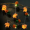 Riaxuebiy Niedliche Mops Lichterketten Pompons Welpe Girlande Nachtlicht Batteriebetriebenes für Halloween Thanksgiving Bauernhaus Party Kinder Schlafzimmer Dekoration (20LEDs, Mops)