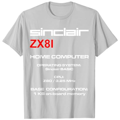 SINCLAIR ZX81 T-Shirt