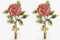 Lot de 2 crochets muraux en métal en forme d'oiseau, crochets muraux décoratifs vintage antiques, crochets de porte, crochets muraux, parfaits pour accrocher des clés, manteaux, chapeaux, serviettes