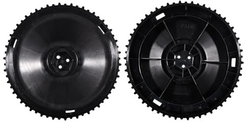 2 Set Wheel Drive Wheel Lawn Mower Compatible with Flymo 1200R Husqvarna Gardena Robotic Lawnmower 574465104