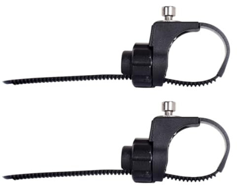 Ruwshuuk Fahrrad Gabel Adapter | Seitliche Drahtschraubmontage Gabel Adapter Haltebügel,2x Verstellbares Vorder- und Hinterrad Schutzblechset Zubehör für Mountainbike Reparaturteile