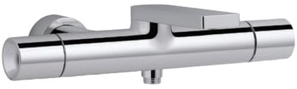 Jacob Delafon - Mitigeur thermostatique bain-douche mural collection Composed finition titanium