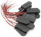 WMYCONGCONG 15 porta batterie CR2032 da 3 V, a bottone, con interruttore ON/OFF, colore nero