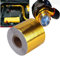 Riloer 5 cm * 10 m Gold-Aluminiumfolie-Isolierband, Hochtemperatur-Wärmeabschirmband