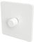 SAMOTECH Zigbee Dimmer Switch No neutral wire required, compatible with Philips Hue, Home Assistant - White/White 1-Gang Zigbee Dimmer