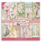 STAMPERIA INTERNATIONAL, KFT SBBL81 Scrapbooking Block 10 Blätter cm 30,5x30,5 Orchideen und Katzen, 30.5cmX30.5cm, Verschieden