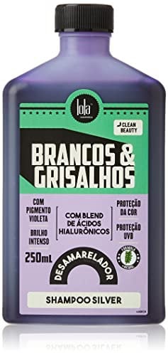 Lola Cosmetics BRANCOS E GRISALHOS SILVER Shampoo 250 ml Unisex - Für strahlendes Haar