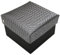 TigerTie Designer Krawattenbox in grau silber gestreift